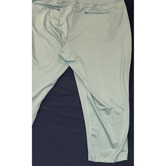 Tek Gear On-the-Go Gear Sage Green Performance Pants Plus Size 4X Drawstring - Picture 9 of 10